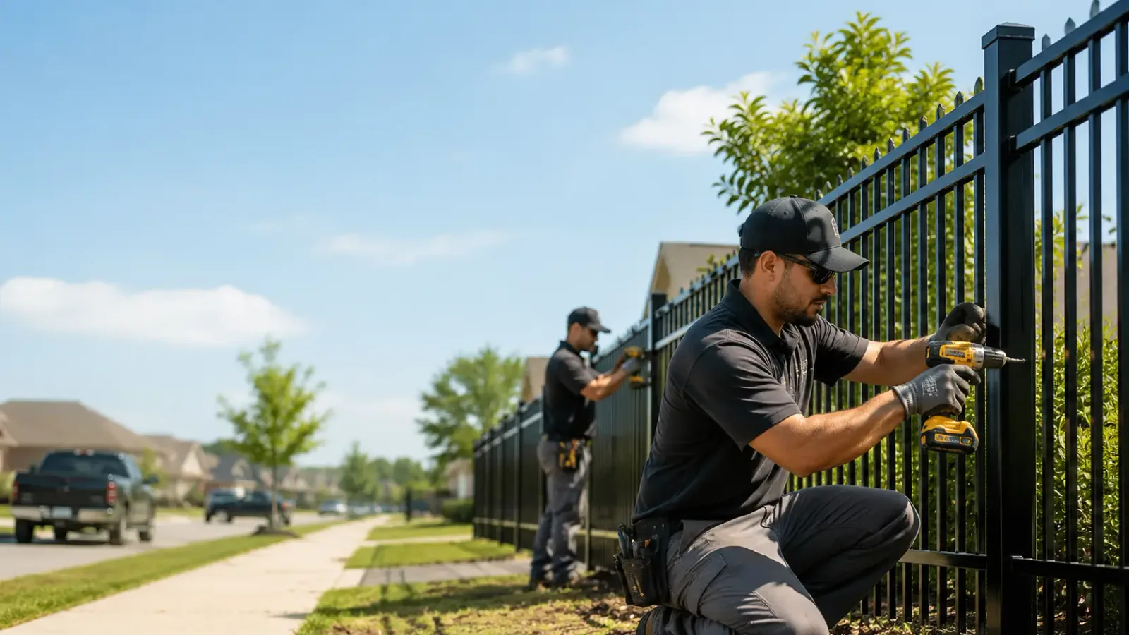 Metal Fence Installation in Rudolph, WI